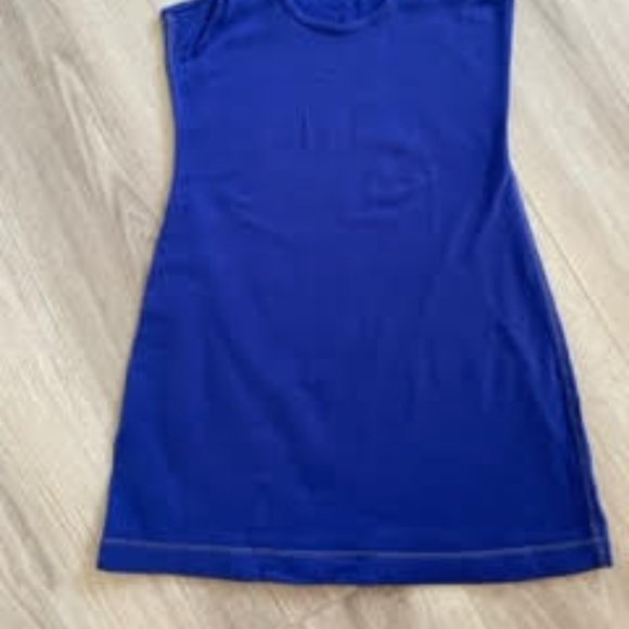 Lululemon cool racerback tank in blue-size 6 - Picture 3 of 3
